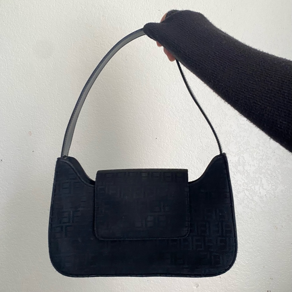 Black shoulder bag purse